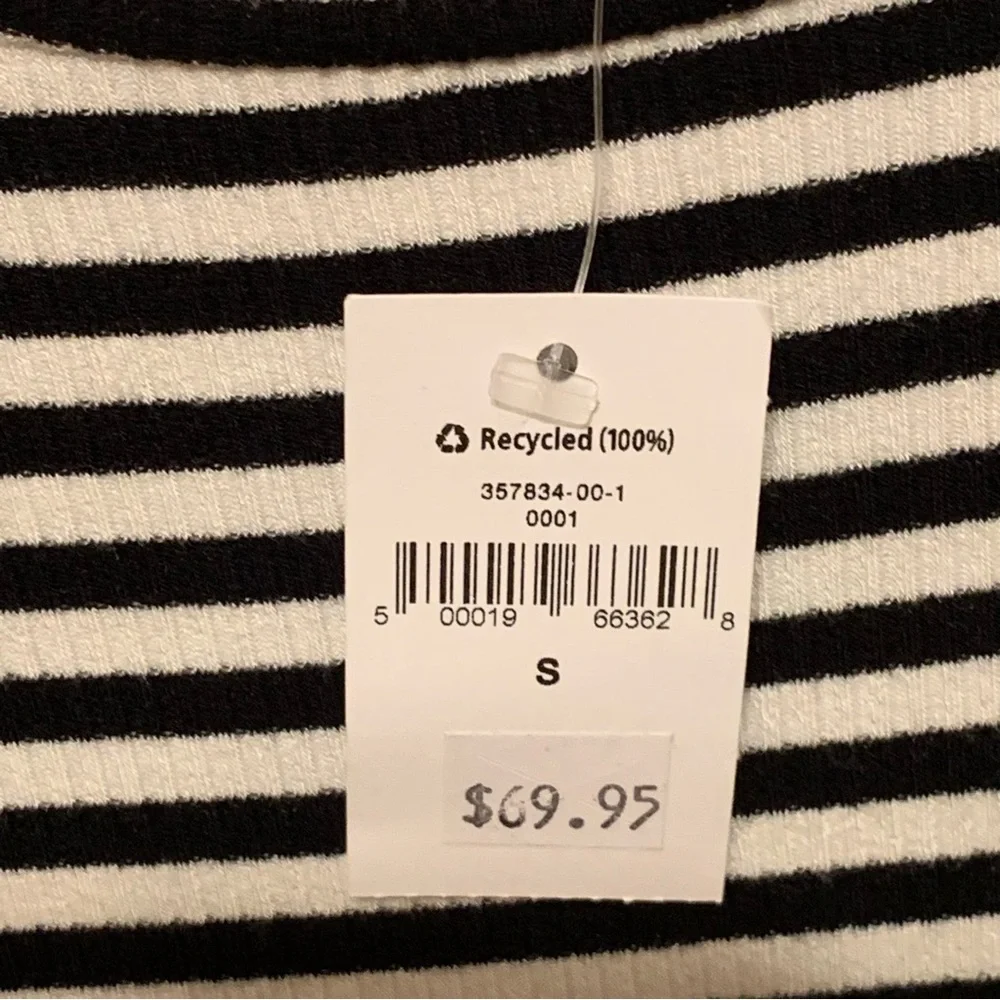 *NWT* GAP Striped Maxi/Midi Dress - Picture 11 of 12